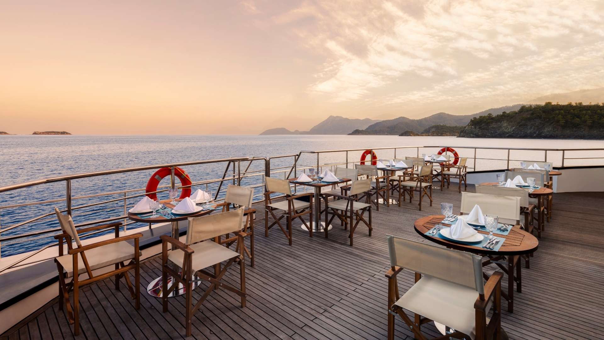 Nirvana Mediterranean Excellence - teras alanı